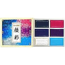 Amazon | ナカガワ胡粉 日本画用絵具 鳳凰 顔彩 6色 蒼 220042 | 絵具 通販